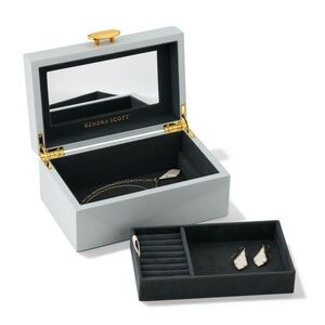 Kendra Scott Medium Jewelry Box Wood Storage for Accessories